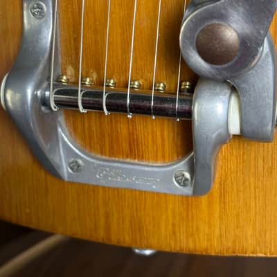 1971 Gibson SG Deluxe Natural Finish w/ Bigsby, Original T-Tops, OHSC 6.5lbs image 8