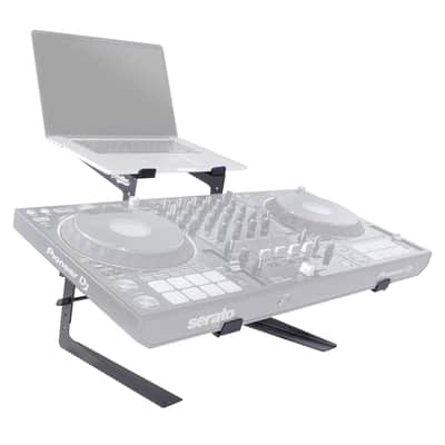 Headliner Covina Adjustable Height Width Pro DJ Controller Laptop Stand - Open Box Mint image 1