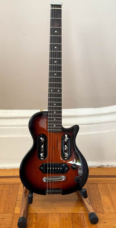 Traveler EG-1 Standard Electric Travel Guitar Satin Red | Reverb
