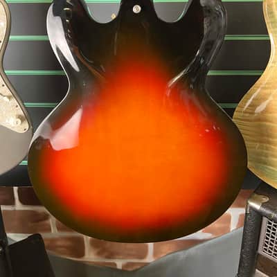 Gibson Memphis ES-335 Studio Ginger Burst 2017 Semi-Hollow Electric Guitar image 11