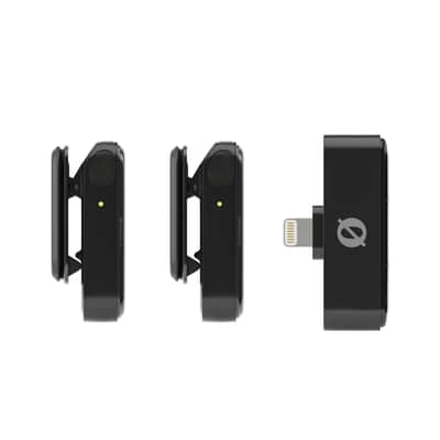 RODE Wireless Micro Ultra-Compact Wireless Microphone System, Lightning, Black image 1