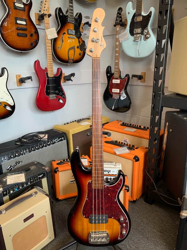 G&L Kiloton Fretless Tobacco Sunburst image 1