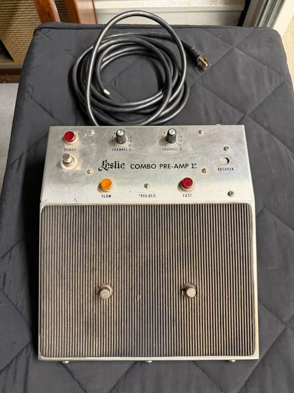 Immagine Leslie Combo Pre-Amp II 1970s - Silver - 1