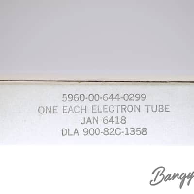 Lot 50 Vintage Military Raytheon JAN 6418 Premium Tube - BangyBang Tubes image 12