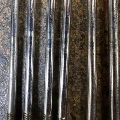 Slingerland 4-1/2" Chrome Tension Rods 8pk Vintage 1970's image 6