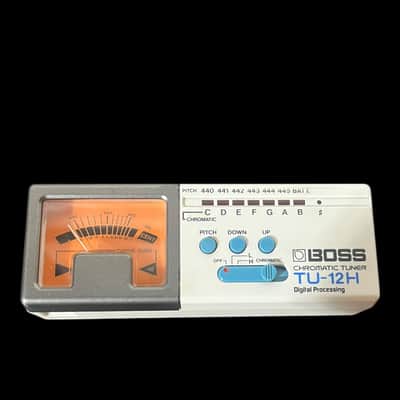 Boss TU-12H Chromatic Tuner 1994 - 2008 - White X12859 image 1