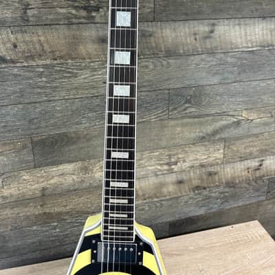 Firefly Elite Flying V Zakk Wylde Bullseye Tribute Guitar w/ 1980s Original Floyd Rose #1803 image 9
