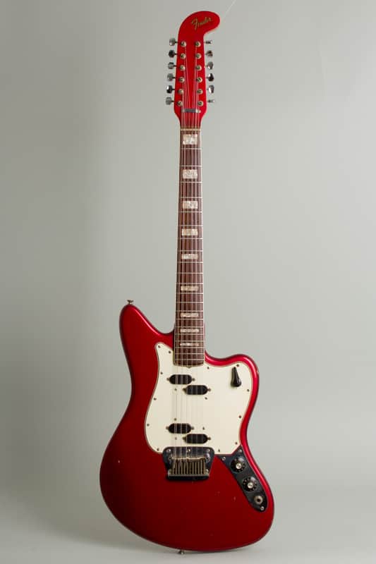 Fender  Electric XII 12 String Solid Body Electric Guitar (1966), ser. #169307, original black tolex hard shell case. - Very Good
