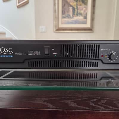 QSC RMX2450 2400-Watt Professional Power Amp - Black image 1