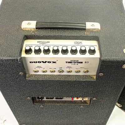 Bell Duovox Super Tini-Titan II 85W Combo Amp w/ Extension Cab & Covers image 10