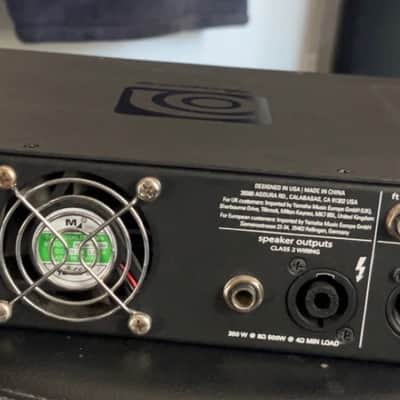 Ampeg PF-500 Portaflex 500-Watt Bass Amp Head 2011 - Present - Black image 3
