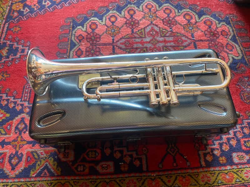 Vintage 1980s Getzen Eterna 700 Bb Trumpet Silver-Plated Just Serviced & Polished image 1