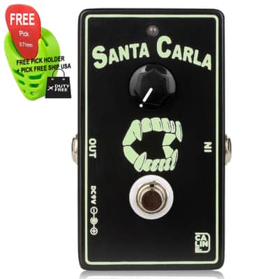 Caline CP-514 Santa Carla Boost Pedal True Bypass, FREE PICK + HOLDER+ FREE SHIP USA