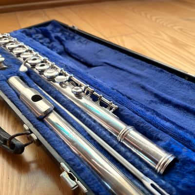 Gemeinhardt 3B Open Hole Silver-Plated Flute, Recently Serviced + Original Case image 5