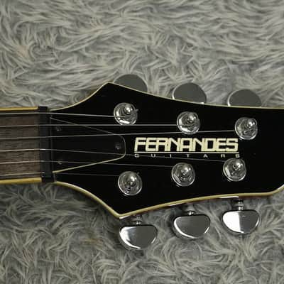 1990's made Fernandes APG-55 Flame maple top PRS style Made in Korea image 4