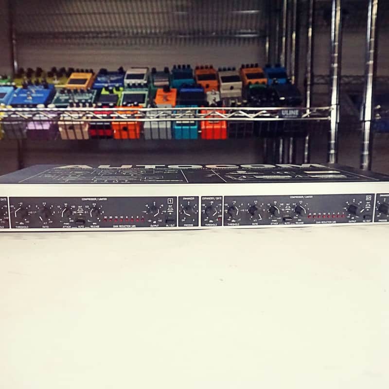 2000s Behringer Autocom MDX1200 Dynamics Processor Black / Silver