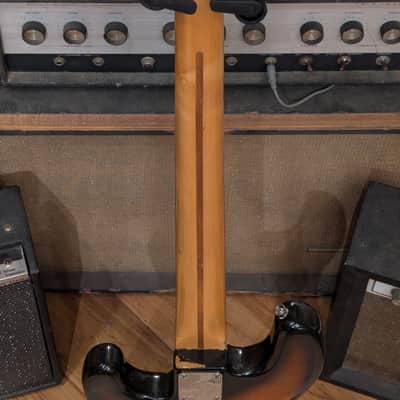 Fender Precision Bass with Maple Fretboard 1977 - Sunburst image 11