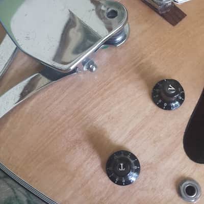 1960s Semi-Hollow Royal Artist Bruno Made-In-Japan 1960s Blonde Guitar image 3