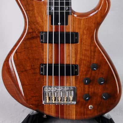 Tobias Basic 5 Bass - Pre Gibson1985 Fretted Converted to Fretless American Black Walnut image 2