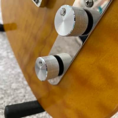Tone Stone Guitars Quilted Maple and Diamond 2024 - Lemon Lollipop Dripp image 12
