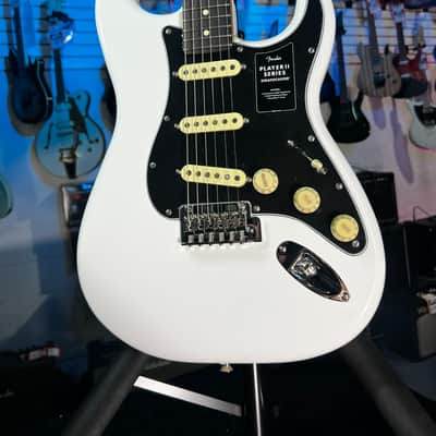 Fender Player II Stratocaster Electric Guitar - Polar White with Rosewood Fingerboard FREE PLEK! 885 image 1