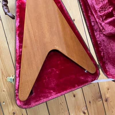 Gibson Flying V 2021 Antique Natural Burstbucker 2021 - antique natural image 14