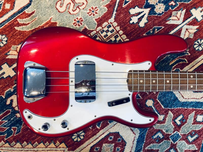 Fender Precision Bass 1966 Candy Apple Red image 1