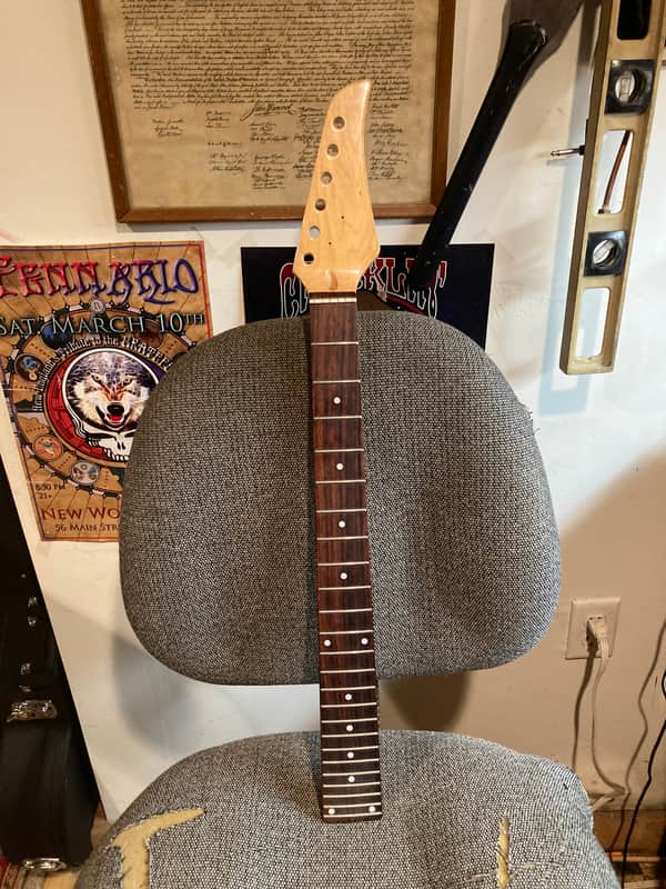 Electric Guitar Neck Rosewood image 1