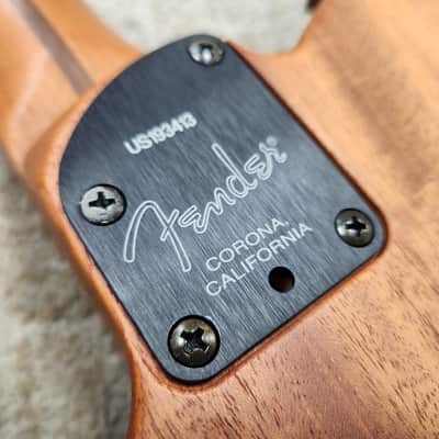 2019 Fender American Acoustasonic Telecaster - Sunburst w/ Original Gig Bag and Case Candy image 13