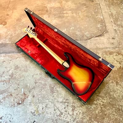 Fender Jazz Bass 1977 - Sunburst original vintage USA image 7