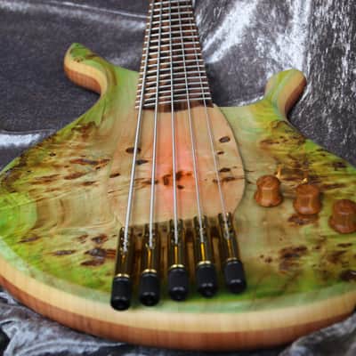 GB Liuteria Boutique Sensus bass 5 string tribal edition image 17