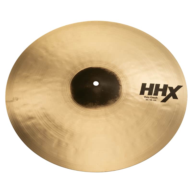 SABIAN 18" HHX Thin Crash Brilliant Finish Cymbal image 1