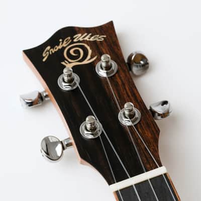 Snail UKS-E220 Ebony Soprano Ukulele 2025 - Natural Satin Workshop stock Ref No 151 image 7