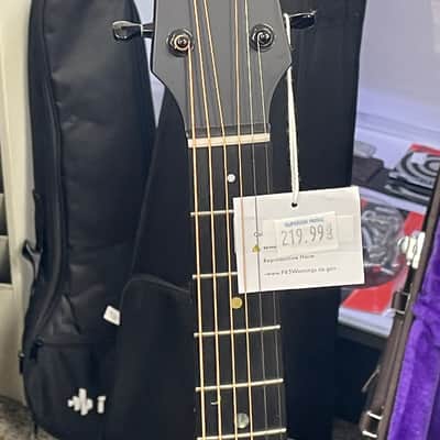 Natasha Asteroid 3/4 size Travel Carbon Fiber Guitar image 3