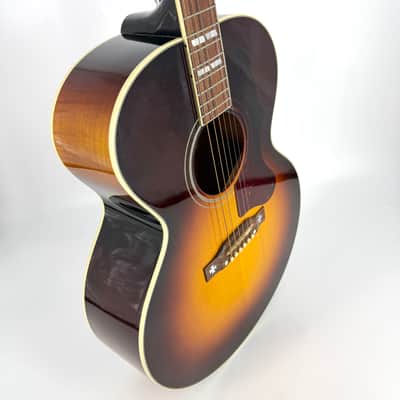 2015 Gibson Custom Shop Limited Edition J-185 Red Spruce - Sunset Burst image 7
