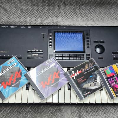Technics SX-WSA1 ✅HARDCASE✅ + NEW DISPLAY + NEW Battery✅ Includes 4 Rare Original Expansion Sound Disks ✅ Acoustic Modeling Holy Grail ✅ Rare 90s Cyber-Synth Flagship ✅ Fully Checked & Cleaned ✅ Worldwide Shipping - Technics WSA1 image 19