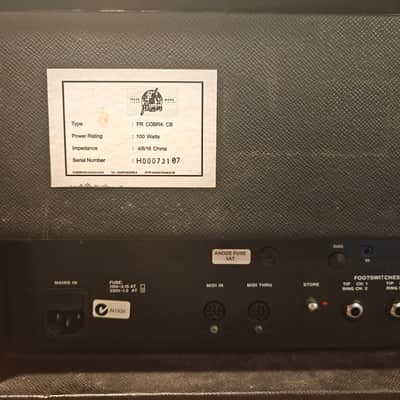 Framus Cobra 3-Channel 100-Watt Guitar Amp Head 2000s - Black image 8