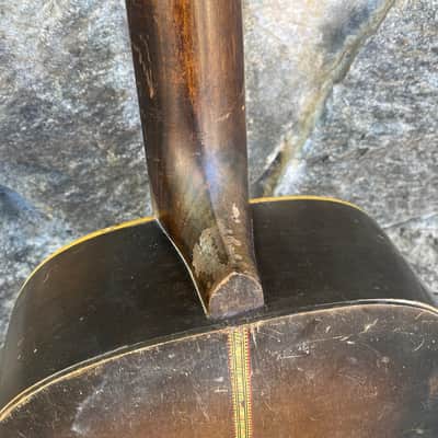Stella Parlor Guitar 1930’s Sunburst video demo image 7