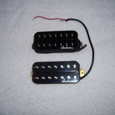 Jackson High Output 7 String Humbucker 2014 Black image 1