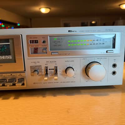 Aiwa L300 AD-L300 U Vintage Stereo Cassette Deck FRESHLY Serviced New Belts Rare image 5