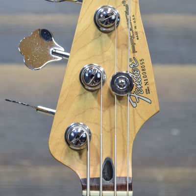 1991 Fender Prodigy Bass Active Preamp Arctic White El. Bass w/ Case - #N1008055 image 7