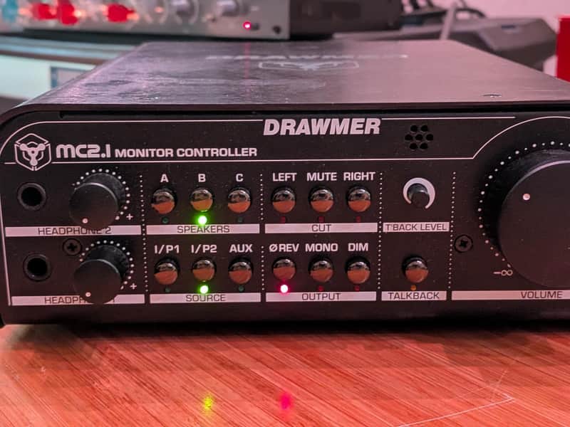 Drawmer MC2.1 Monitor Controller 2010s - Black image 1
