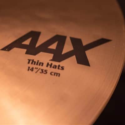 Sabian 14" AAX Thin Hats image 3