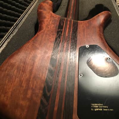 Warwick  Streamer 1991 Natural lined Fretless image 9
