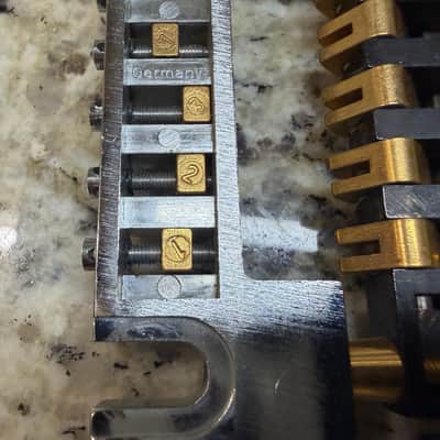 Schaller 456 Wrap Around Bridge for Gibson Type Guitars image 6