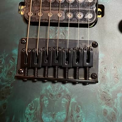 Ibanez RG7421PB-SBF Sapphire Blue Flat 7-String Electric Guitar image 5