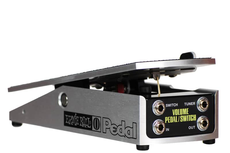 Ernie Ball P0-6168 250K Mono Passive Volume Pedal w/ Switch | Reverb