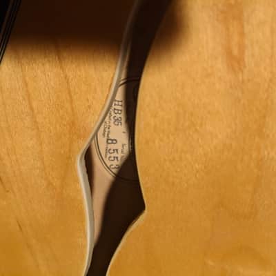 Washburn HB35 / HB-35 / MIJ / Made in Japan / 1980s / 1988 / Long Neck Tenon / OHSC image 16