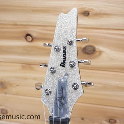 Ibanez PS60-SSL Paul Stanley Signature Iceman - Silver Sparkle image 12