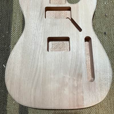 Mahogany Telecaster Electric Guitar DIY Project Body Tele image 3